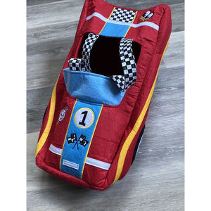 Pottery Barn Kids Race Car Red Costume Kids Size Small